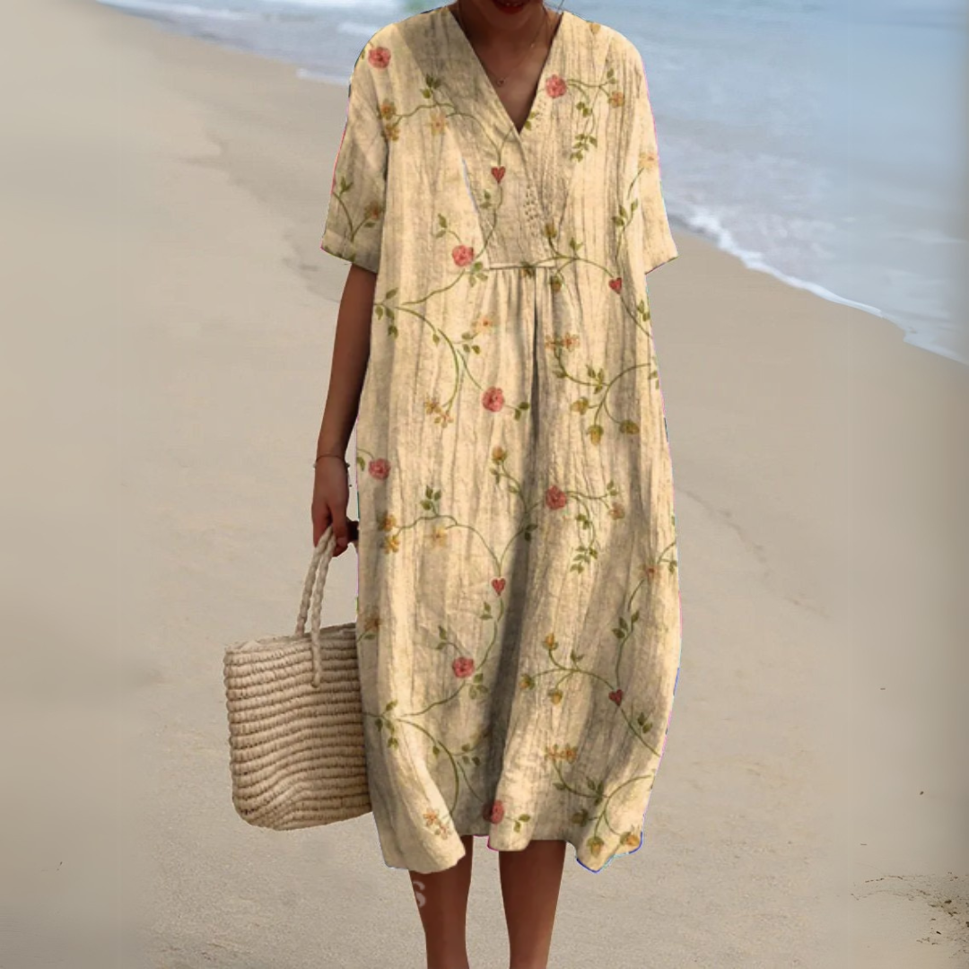 Van Laar - Elegante bloemenjurk