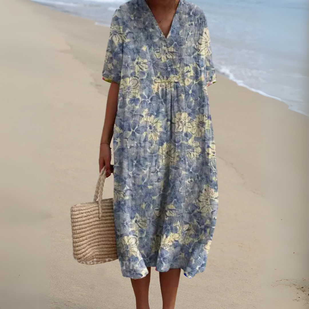 Van Laar - Elegante bloemenjurk