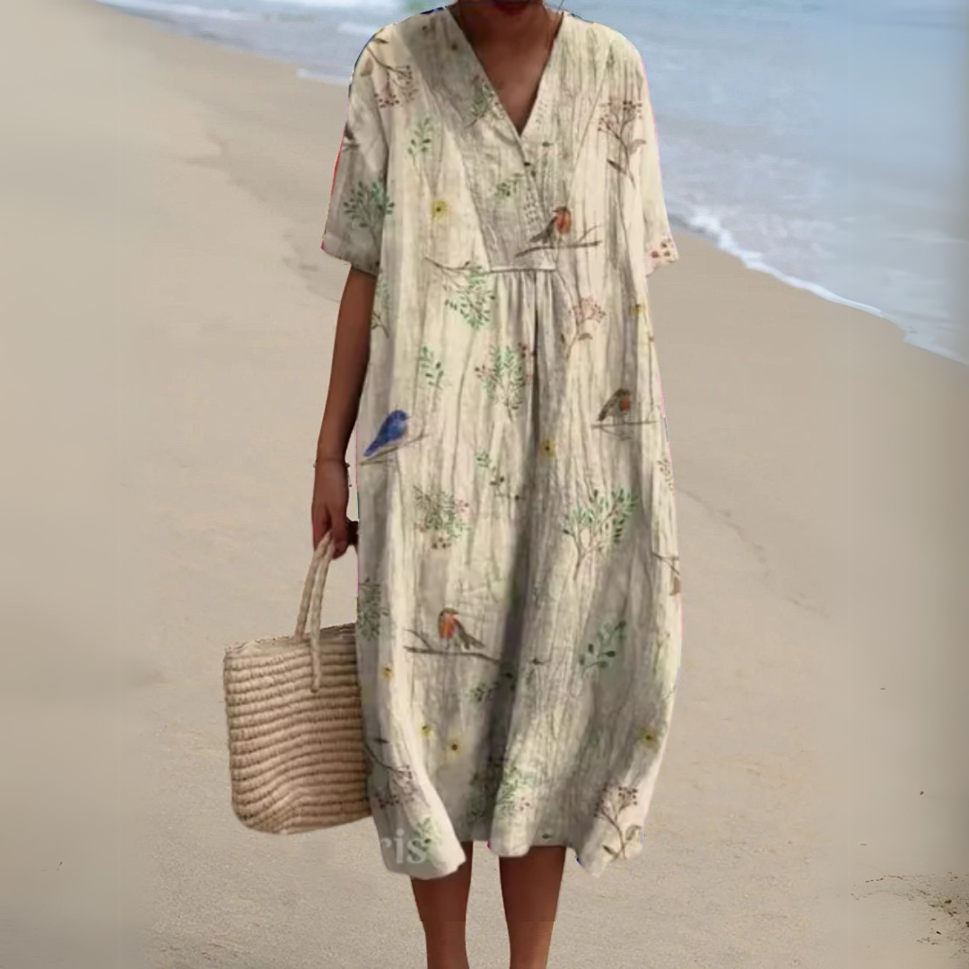 Van Laar - Elegante bloemenjurk