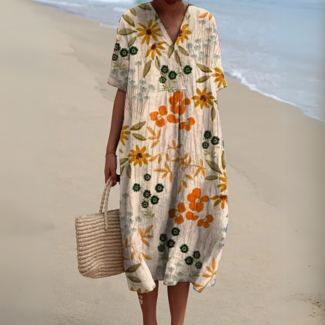 Van Laar - Elegante bloemenjurk