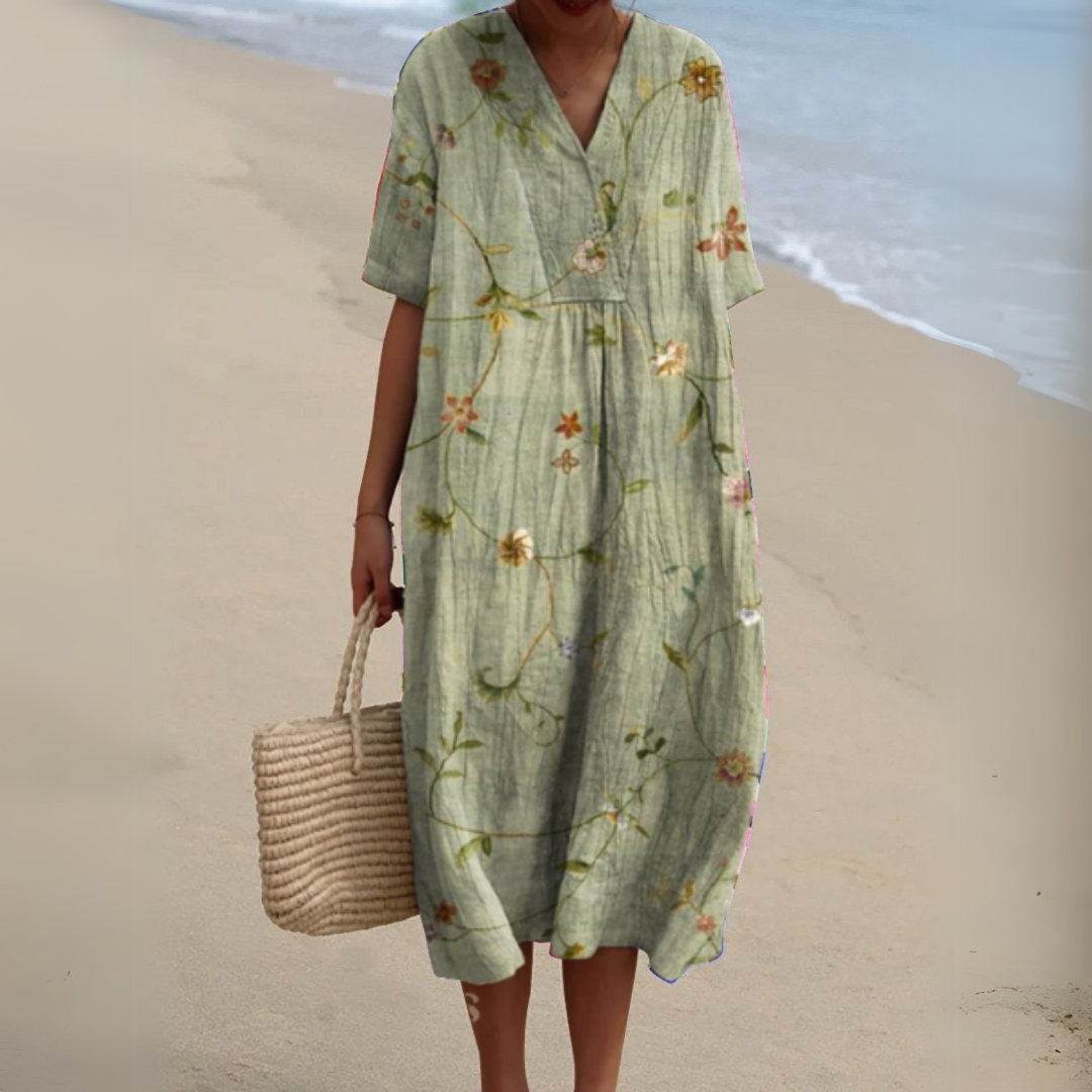 Van Laar - Elegante bloemenjurk