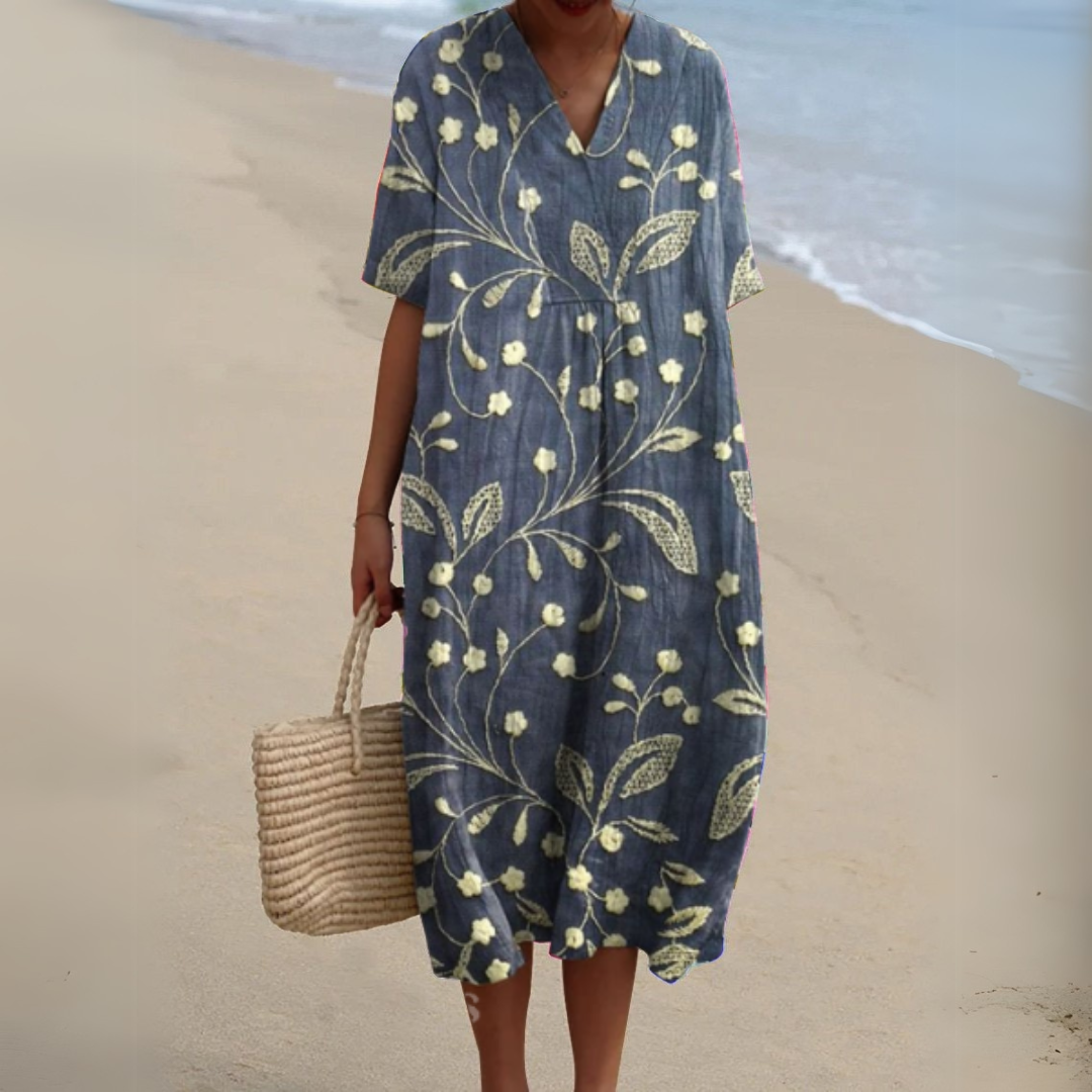 Van Laar - Elegante bloemenjurk