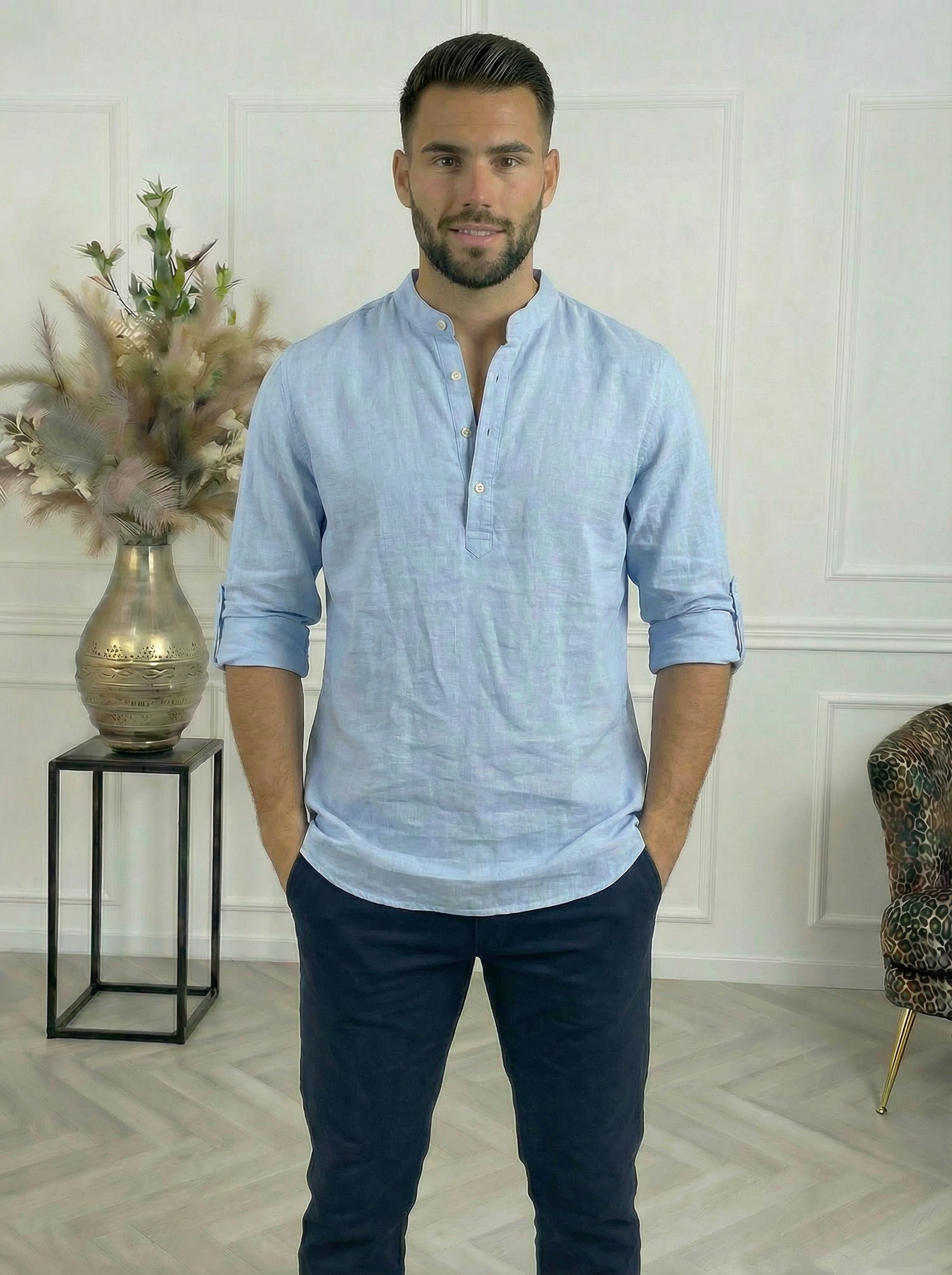 LaLune™ | Ademend linnen overhemd